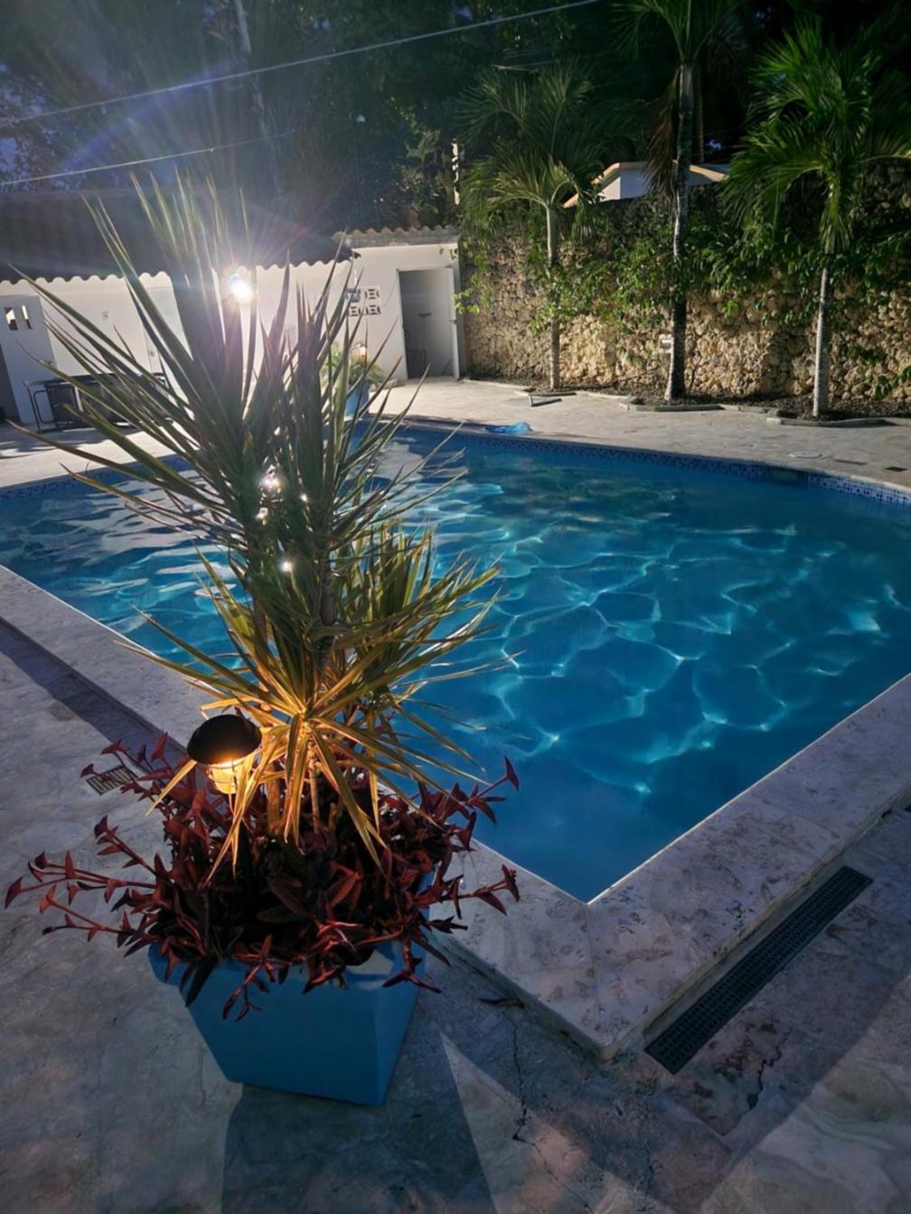 Casa Blanca - White House Apartman Cabarete Kültér fotó
