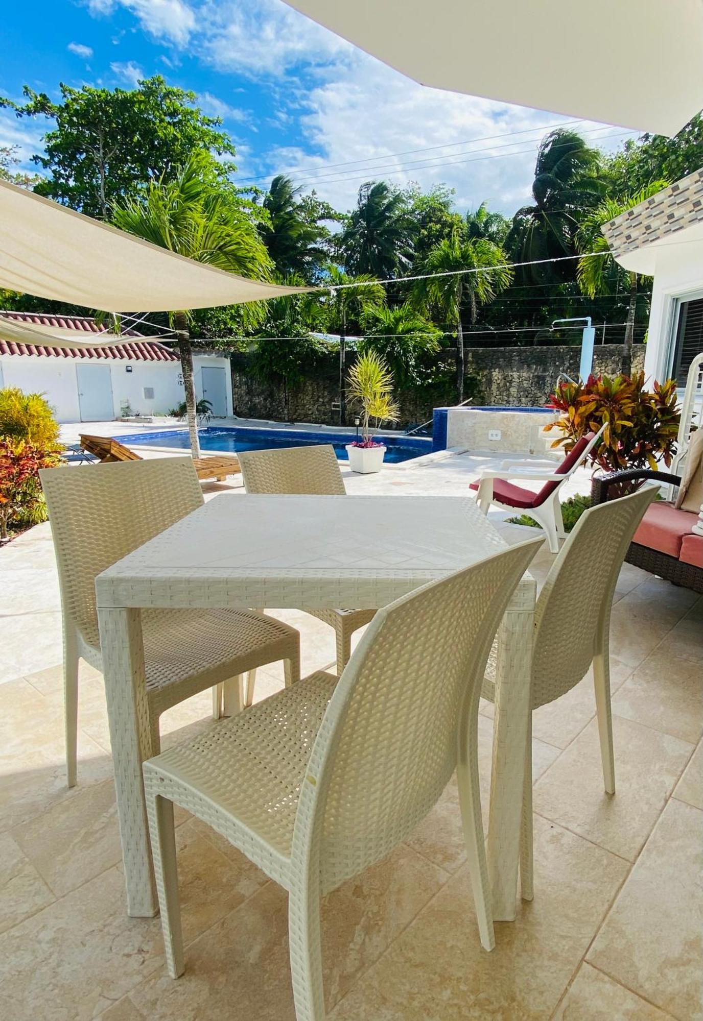 Casa Blanca - White House Apartman Cabarete Kültér fotó